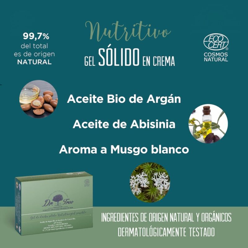 ingredientes gel solido nutritivo