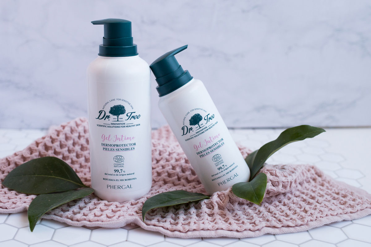 Jabón intimo ecológico en diferentes tamaños Dr. Tree