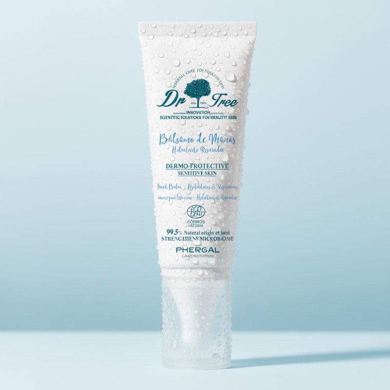 Crema de manos hidratante para pieles sensibles Dr Tree