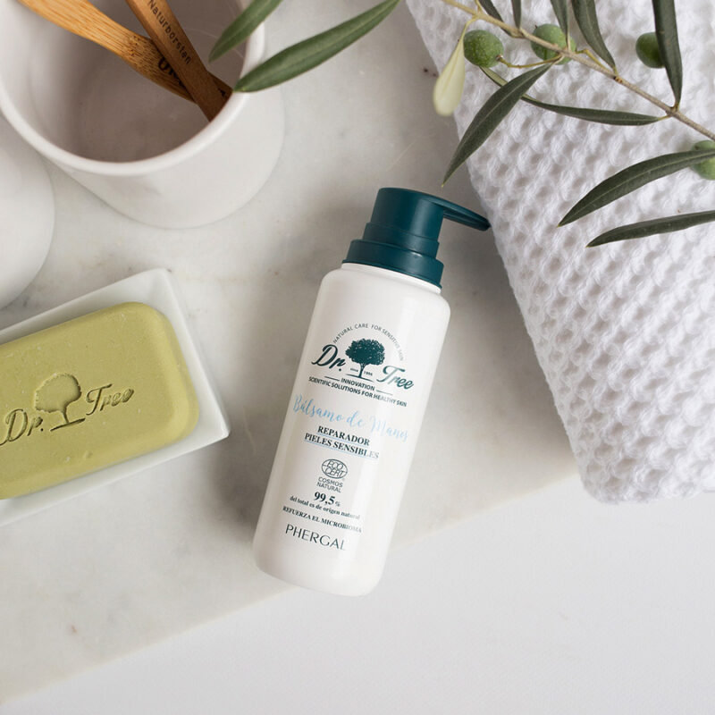 Crema de manos ingredientes naturales Dr. Tree