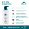 Ingredientes del gel de ducha de uso frecuente con olor a vainilla
