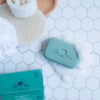 Champú sólido exfoliante con espuma