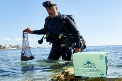 Limpieza y recogida de basura junto a ocenánidas en Benalmadena 2024