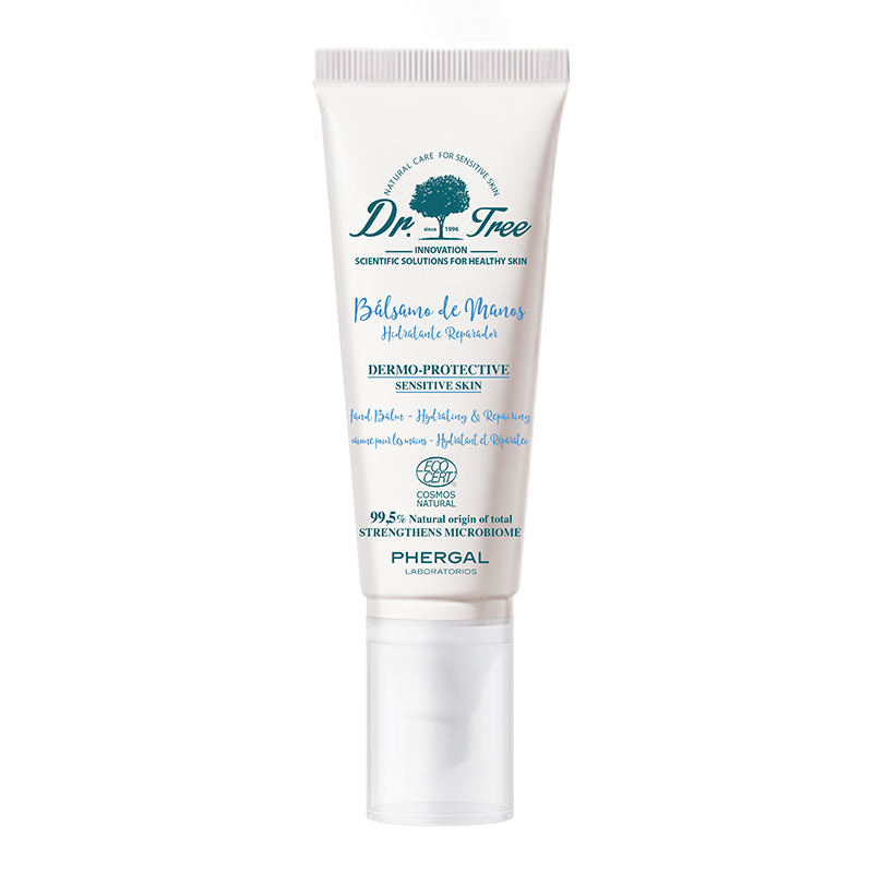 Bálsamo de manos hidratante de 50 ml de dr.tree delantera
